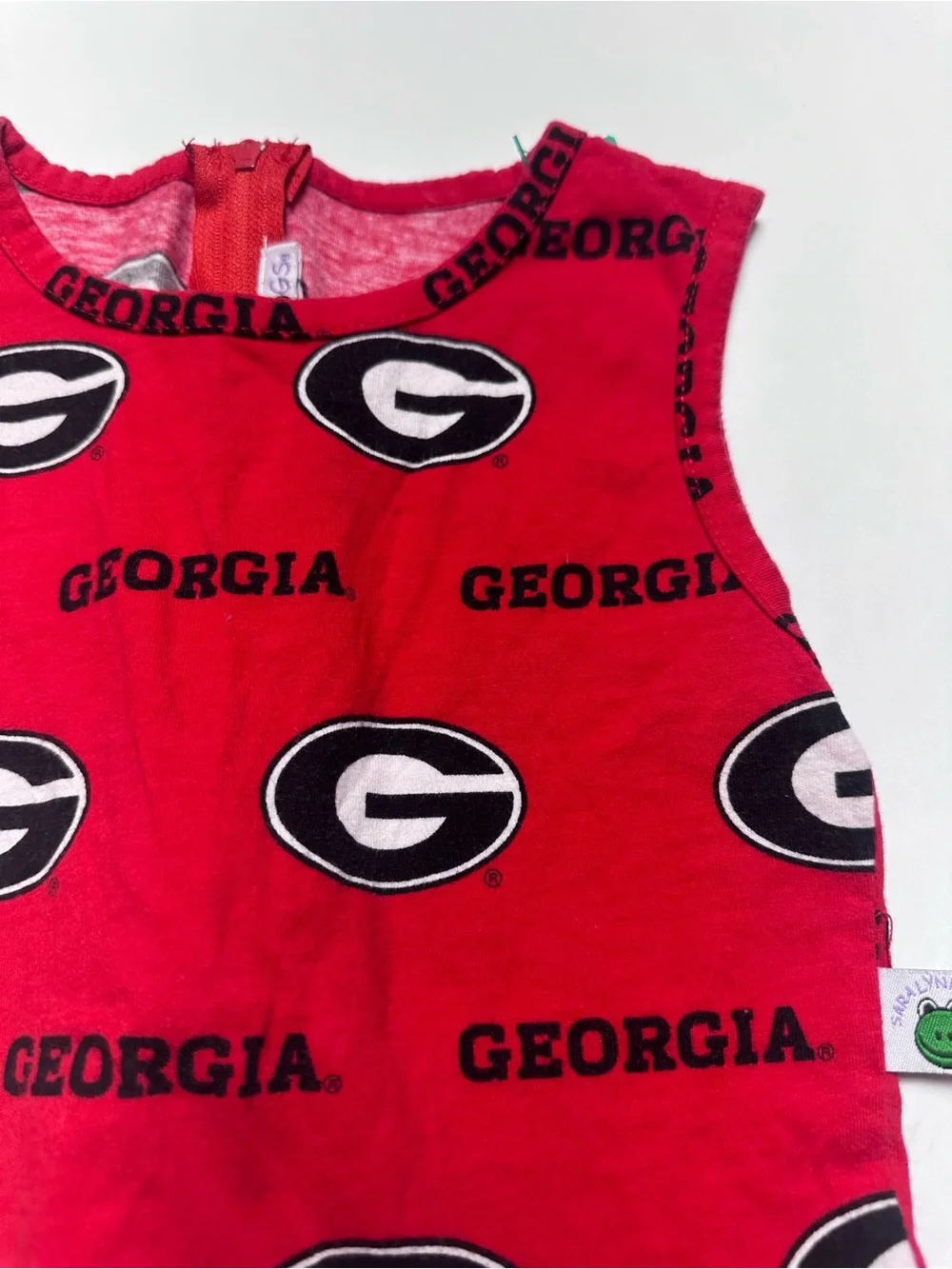 Georgia Bulldogs UGA Girls 4T Game Day Dress Sara Lynn Togs Football Dawgs